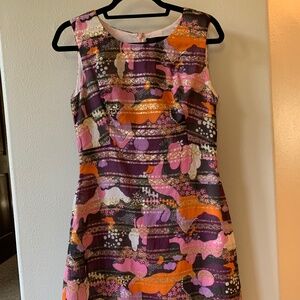 Colorful sheath dress